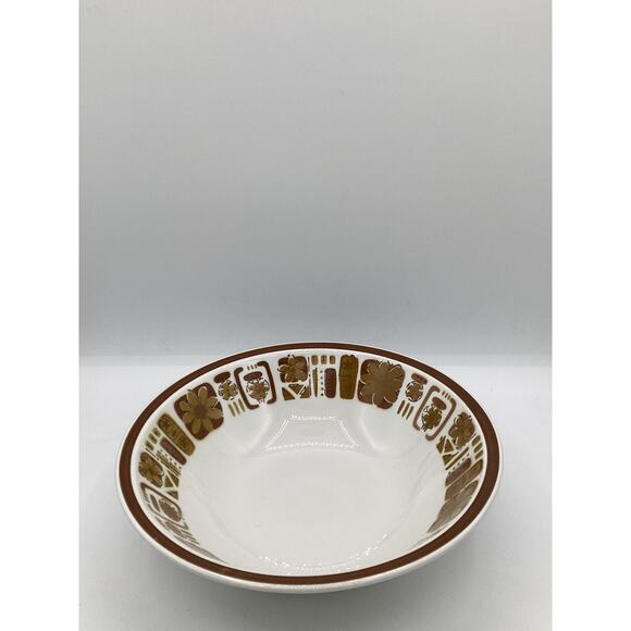 Style House Durastone Panorama Esperanto pattern 9' Bowl Vintage - Picture 3 of 5